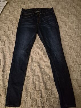 Express Dark Blue Skinny Leggings